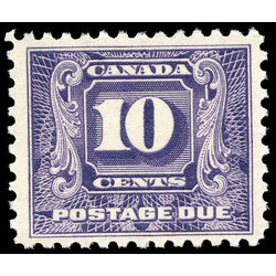 canada stamp j postage due j10 second postage due issue 10 1930 M VF 002