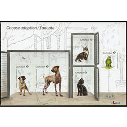 canada stamp 2641a se adopt a pet 2013