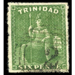 trinidad stamp 25 trinidad 1859