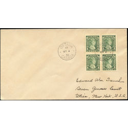 canada stamp 211 princess elizabeth 1 1935 fdc 001