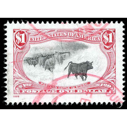 us stamp postage issues 3209h western cattle in storm 1 1998
