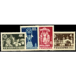 bulgaria stamp 910 3 entrance to fair statuary group at fair 1955