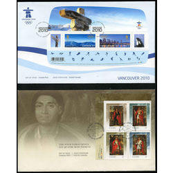 canada first day covers 2010