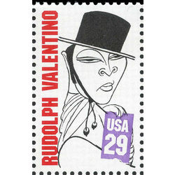 us stamp postage issues 2819 rudolph valentino 29 1994