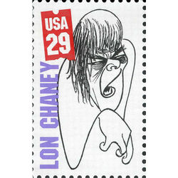 us stamp postage issues 2822 lon chaney 29 1994