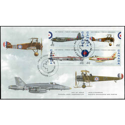 canada stamp 1808 canadian air forces 1924 1999 1999 FDC 001