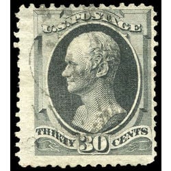 us stamp postage issues 165 hamilton 30 1873 u 004
