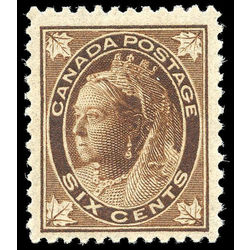 canada stamp 71 queen victoria 6 1897 m vfnh 006