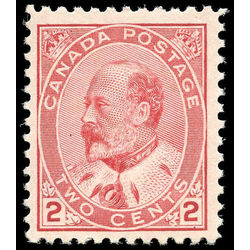 canada stamp 90 edward vii 2 1903 m vfnh 002