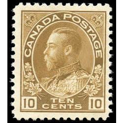 canada stamp 118 king george v 10 1925 m vfnh 001