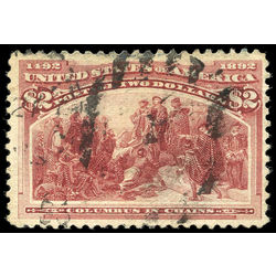 us stamp postage issues 242 columbus in chains 2 0 1893 u 001