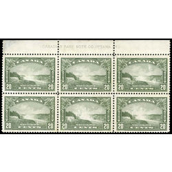 canada stamp 225 niagara falls 20 1935 pb of 6 1 001