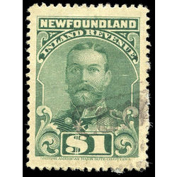 canada revenue stamp nfr20b king george v 1 1910