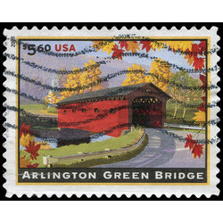 us stamp postage issues 4738 arlington green bridge vermont 5 60 2013