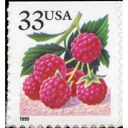 us stamp postage issues 3295 raspberries 33 1999