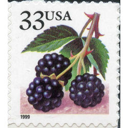 us stamp postage issues 3297 blackberries 33 1999