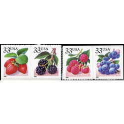 us stamp postage issues 3294 7 berries 1999