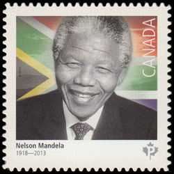 canada stamp 2806i nelson mandela 1918 2013 2015