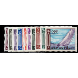 ajman stamp 27 36 18th olympic games tokyo 1965