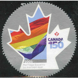 canada stamp 2999h 2005 marriage equality 2017