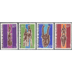 burkina faso stamp 207 12 carvings from national museum 1970