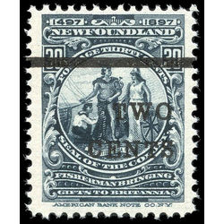 newfoundland stamp 127 colony seal 1920 m vfnh 003