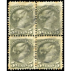 canada stamp 38a queen victoria 5 1870 u f 003