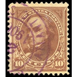 us stamp postage issues 283a webster 10 1900