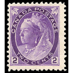 canada stamp 76 queen victoria 2 1898 m vfnh 001