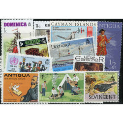 british america stamp packet