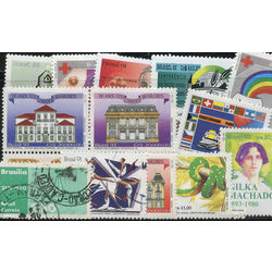 brazil commemoratives stamp packet