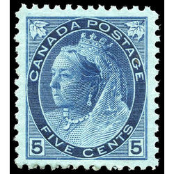 canada stamp 79 queen victoria 5 1899 m vfnh 005
