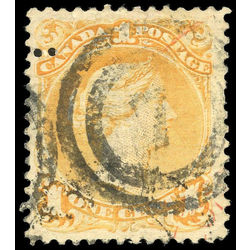 canada stamp 23 queen victoria 1 1869 u f 010