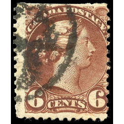 canada stamp 43 queen victoria 6 1888 u def 008