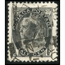 canada stamp 74 queen victoria 1898 u vf 004