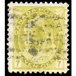 canada stamp 81xx queen victoria 7 1902 u vf 003