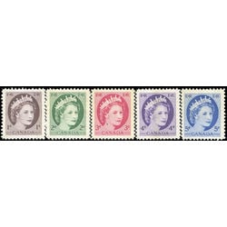 canada stamp 337p 341p queen elizabeth ii wilding portrait 1962