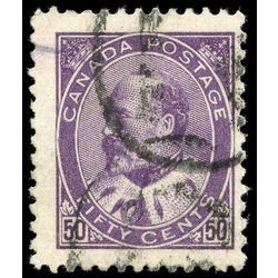 canada stamp 95i edward vii 50 1908 u vf 002