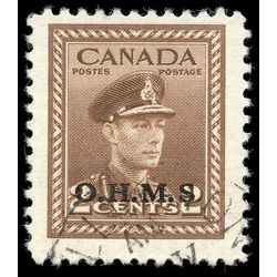 canada stamp o official o2a king george vi 2 1949 u f 001