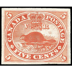 canada stamp 15 beaver 5 1859 15p m vf 004