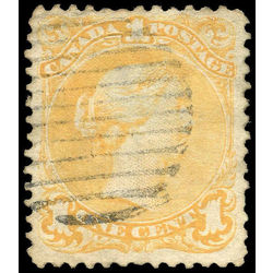 canada stamp 23 queen victoria 1 1869 u vf 011