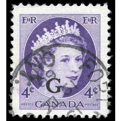 canada stamp o official o43ii queen elizabeth ii wilding portrait 4 1955