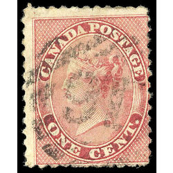 canada stamp 14b queen victoria 1 1859 u vg 001
