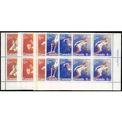 montreal olympic games plate block set b1 to b12