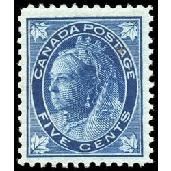 canada stamp 70 queen victoria 5 1897 m vfnh 008