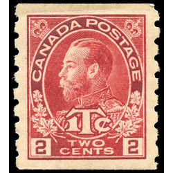 canada stamp mr war tax mr6ii war tax coil 1916 m vf 002