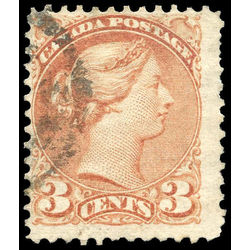 canada stamp 37d queen victoria 3 1870 u f 001