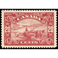 canada stamp 157 harvesting wheat 20 1929 m vf 002