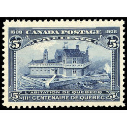 canada stamp 99 champlain s habitation 5 1908 m vfnh 007