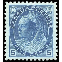canada stamp 79b queen victoria 5 1899